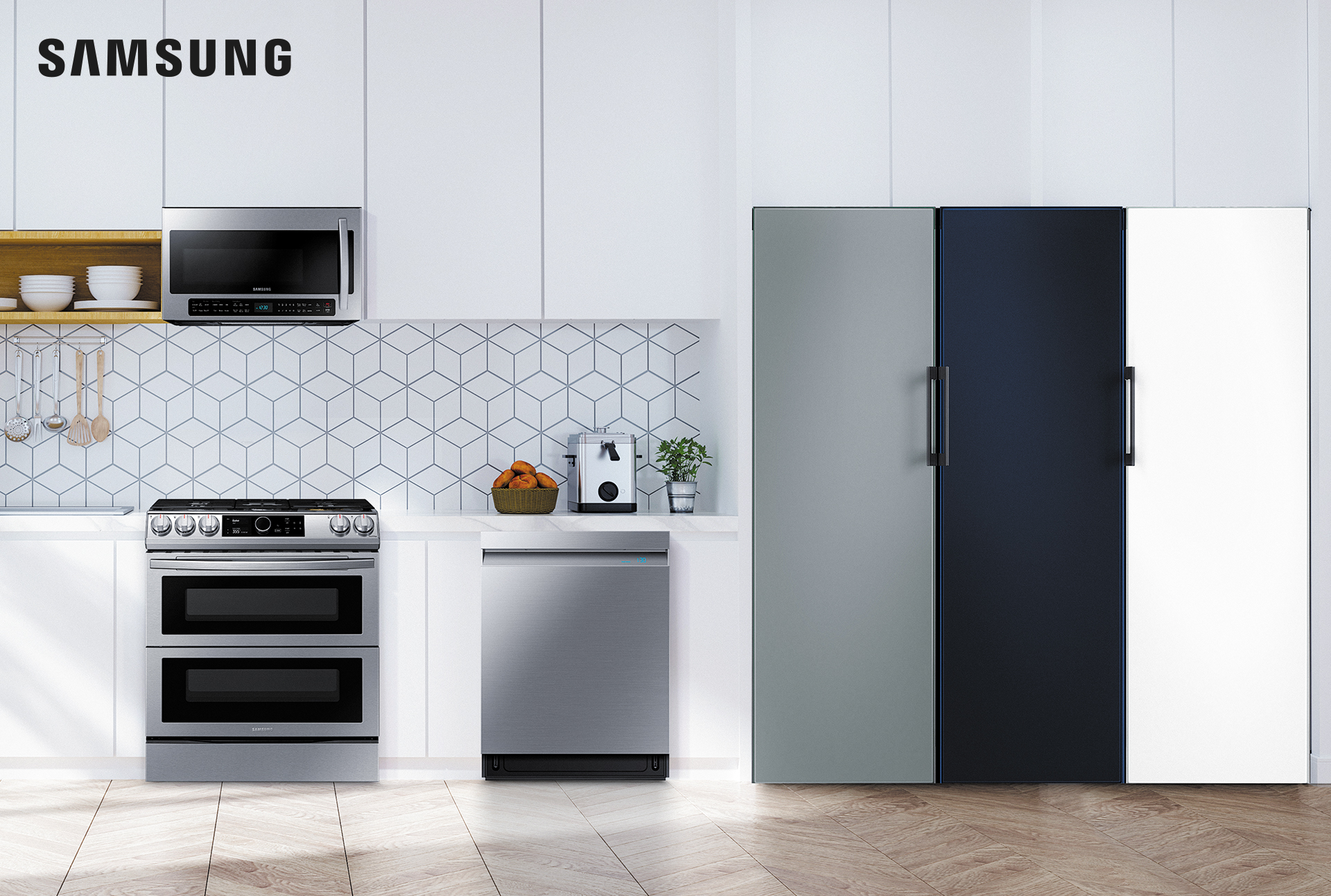 La nueva refrigeradora Bespoke de Samsung