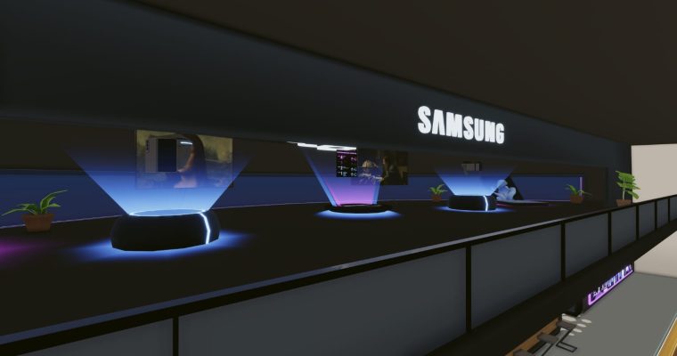 Samsung América Latina inaugura la House of SAM en Decentraland, un ambiente virtual inmersivo de experiencia de marca.