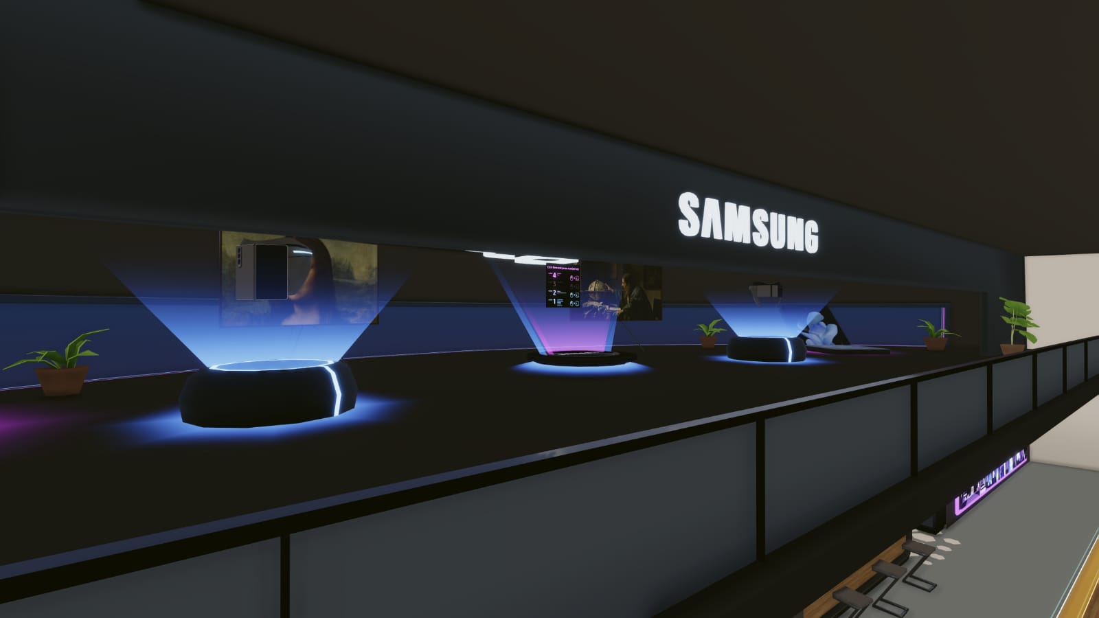 Samsung América Latina inaugura la House of SAM en Decentraland, un ambiente virtual inmersivo de experiencia de marca.