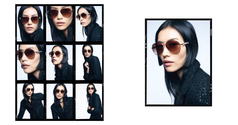 CHANEL THE SPRING-SUMMER 2024 EYEWEAR CAMPAIGN.