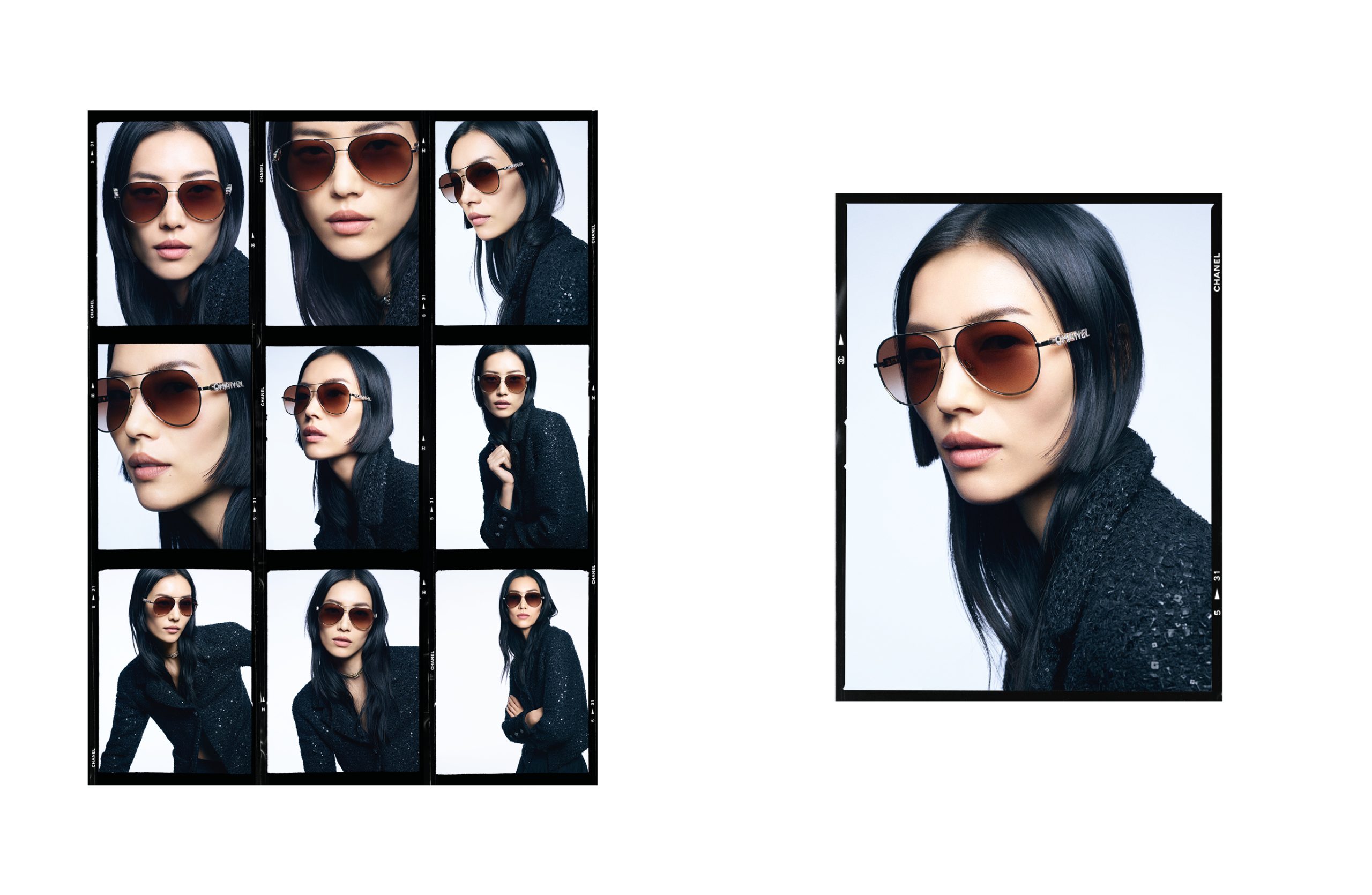 CHANEL THE SPRING-SUMMER 2024 EYEWEAR CAMPAIGN.
