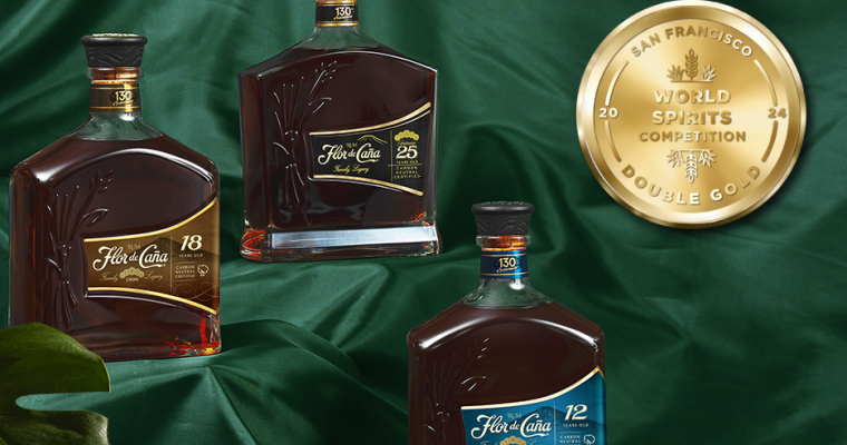 Productos de Flor de Caña obtienen los máximos honores en el San Francisco World Spirits Competition 2024.