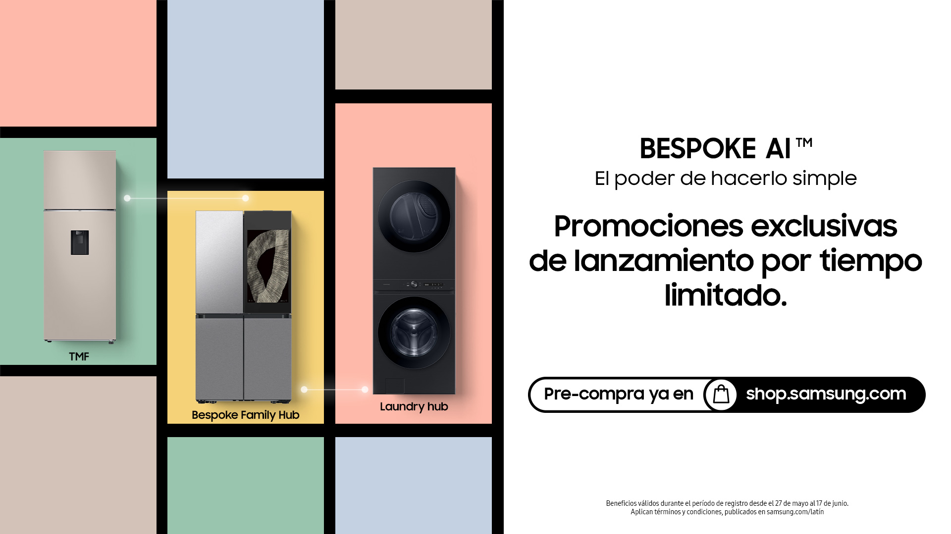 BESPOKE AI: ¡Conoce la nueva línea de electrodomésticos Samsung y ten el poder de hacer simples las cosas en tu hogar!