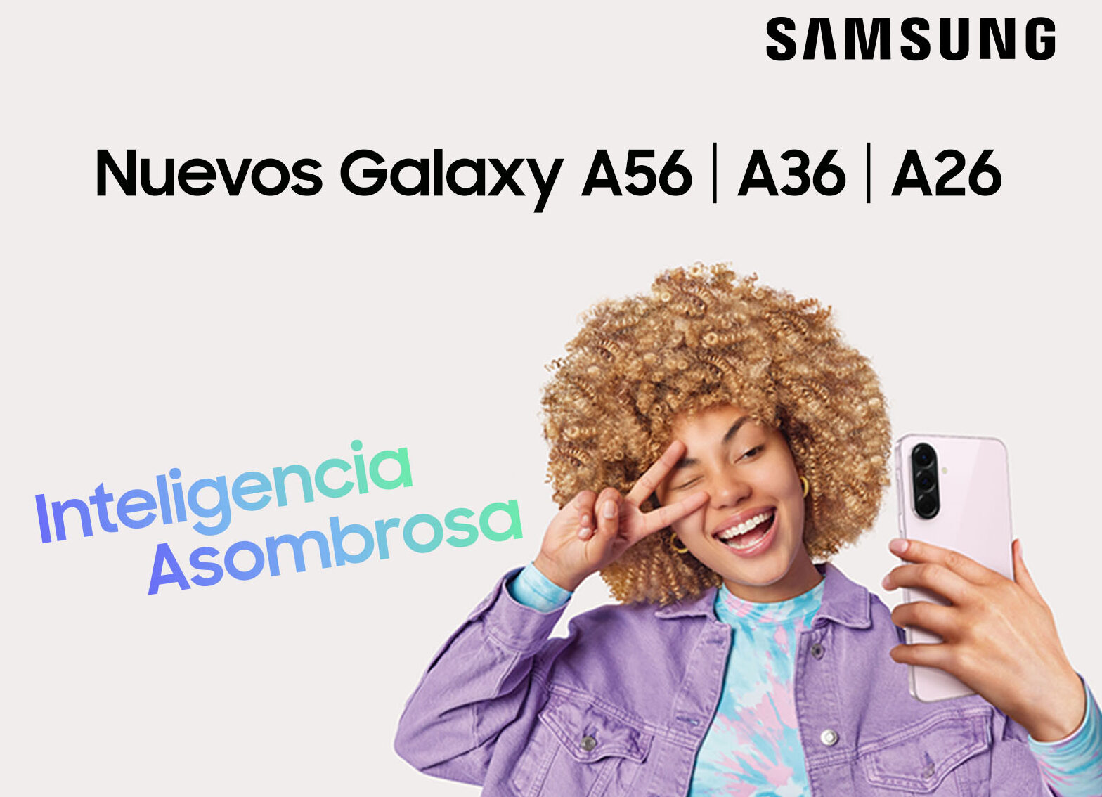 Los nuevos Galaxy A56 y A36 ya pueden ser adquiridos en oferta de lanzamiento en la tienda online de Samsung .