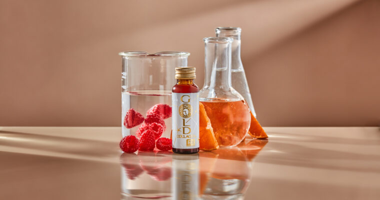 Fórmula avanzada para la salud de la piel REFORMULACIÓN Gold Collagen® RX.